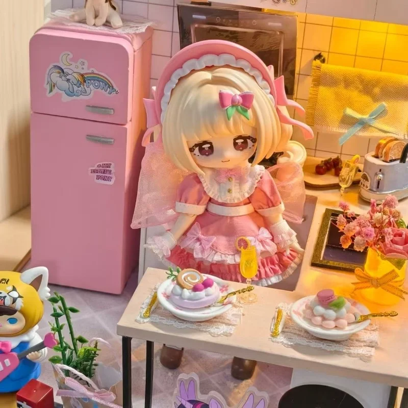 

New Genuine Sugar Index 100% 12 Points Bjd Movable Doll Blind Box Trendy Toy Figurine Figurine Figurine Figurine Decoration Gift