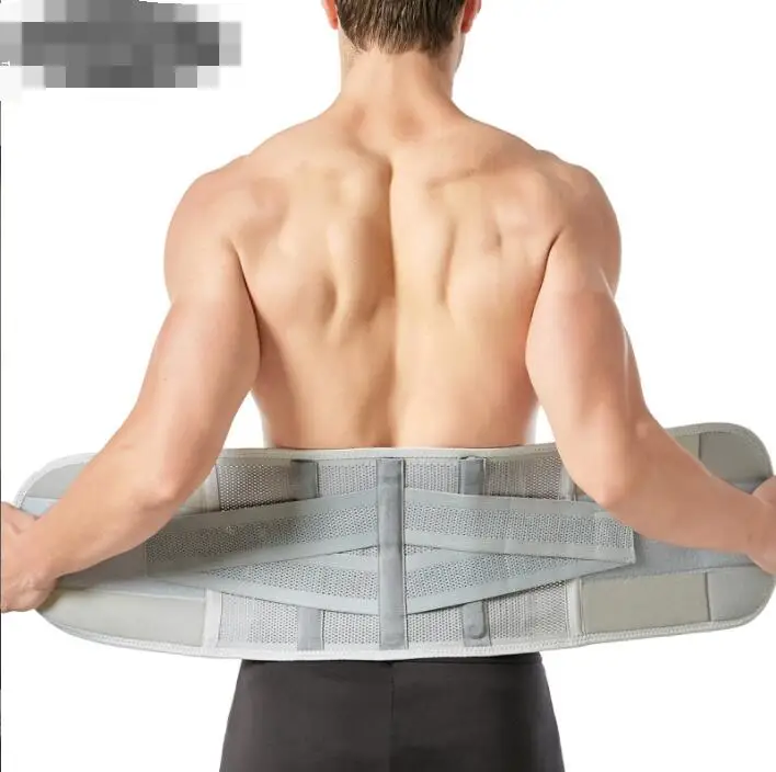 الخصر المتقلب حزام البطن مشد تدريب أحزمة مدرب خصر مشد العرق هدفين المتقلب Ortopedicas العمود الفقري دعم الألم #2