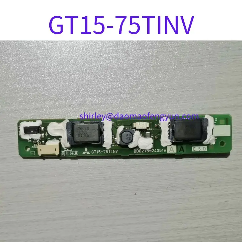 

Used Touch screen high-voltage strip GT15-75TINV BD627B924G51A