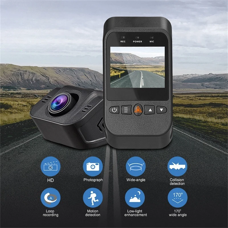 80 loop voice car driving recorder 10 playback reversing video recording mobile phone high definition