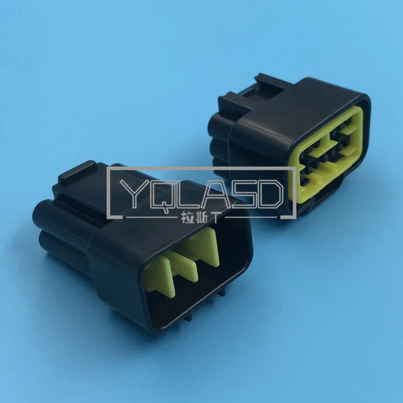 1 Set 8 Way AC Assembly Waterproof Connector Cable Plug With Pins And Seals FW-C-8F-B FW-C-8M-W