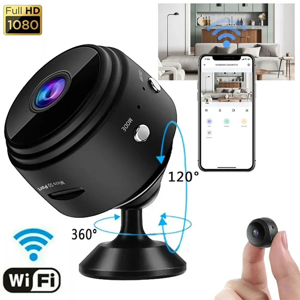 A9 Wifi Mini telecamera 1080p HD Micro videocamere Wireless versione notturna telecamere di sorveglianza di sicurezza Video vocale Smart Home