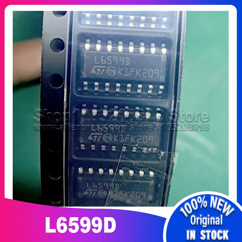 

10 шт./лот L6599 L6599D L6599DTR L6599AD L6599ADTR sop-16 100% новый спотовый запас