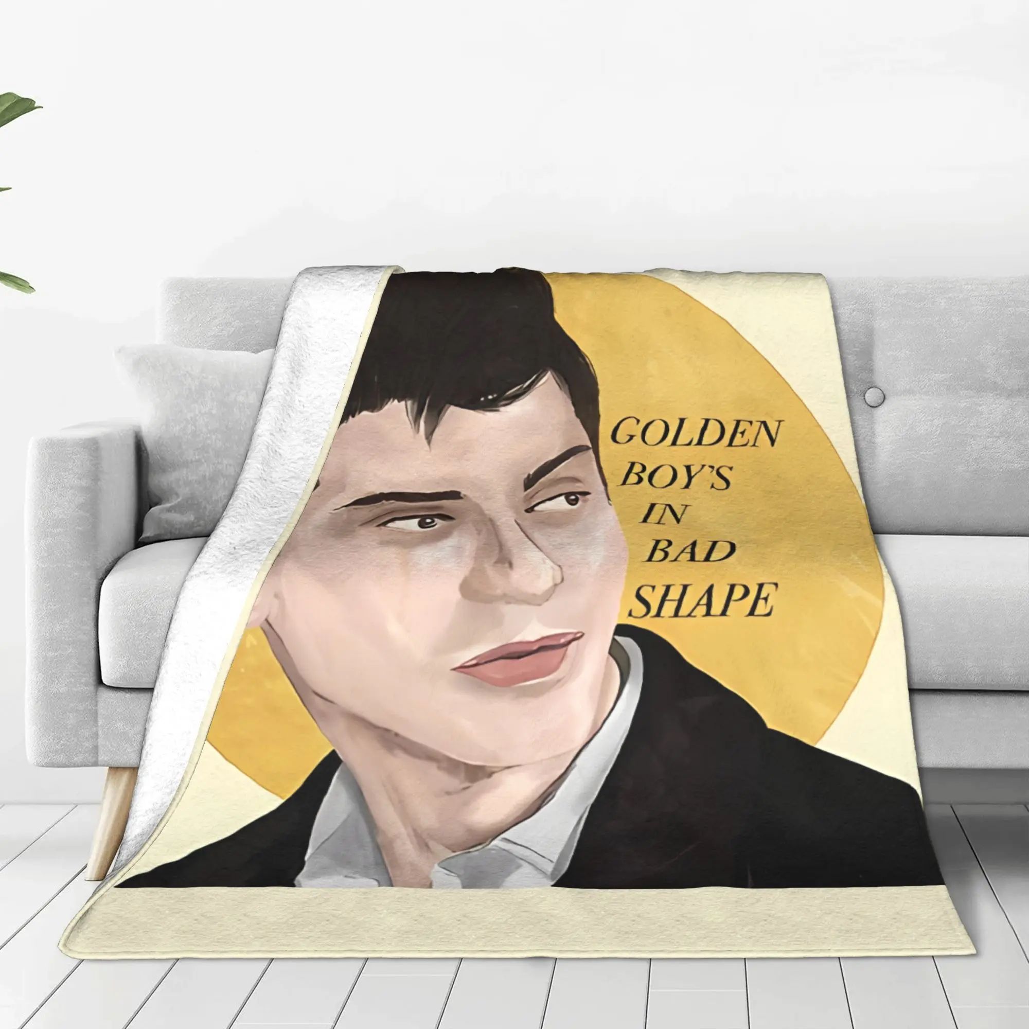 1PC Home Cutecore Star Treatment  Alex Turner Blanket Super Cosy Plush Home Living Room Sofa Halloween