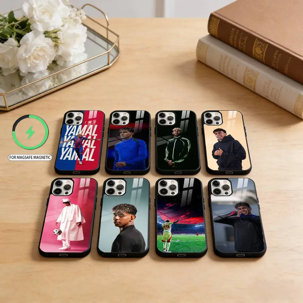 

Lamine Y-Yamals-19 Phone Case For iPhone17,16,15,14,13,12,11 Plus,Pro Max Magnetic For Magsafe Wireless Charging