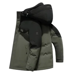 Men's Long Down Jacket Winter 2025 New Designer Clothing Long-Lasting Warmth 100% Thick Luxury