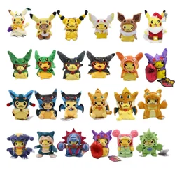 20-23CM Mega Charizard X&Y Cosplay Pikachu Peluche Stuffed Animals Dolls Plush Toys Kids Christmas Gifts