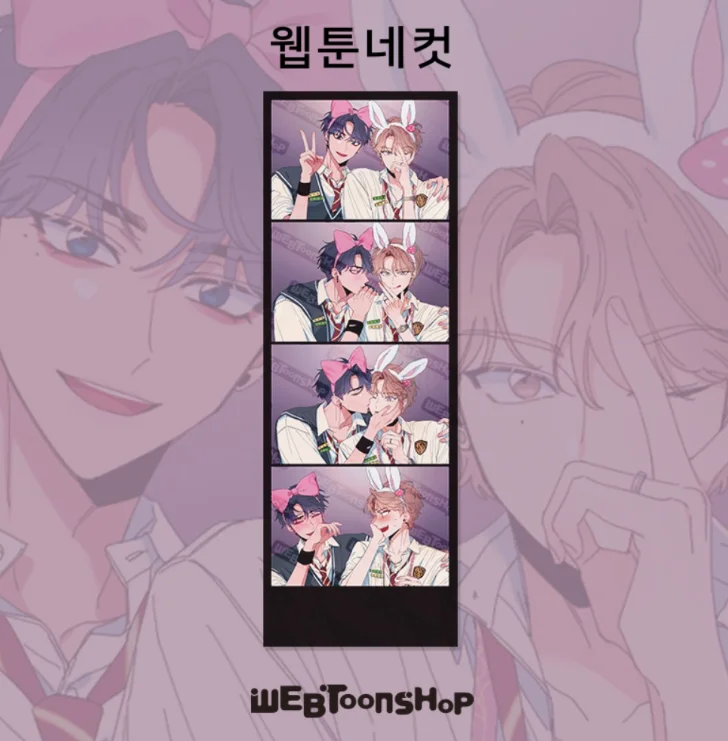 Official Purchaser:Korean Double Male Comics BL Manhwa WebtoonShop SKETCH Yikyung Choi/Joobing 6.25x17.8cm Photo Send in 90days