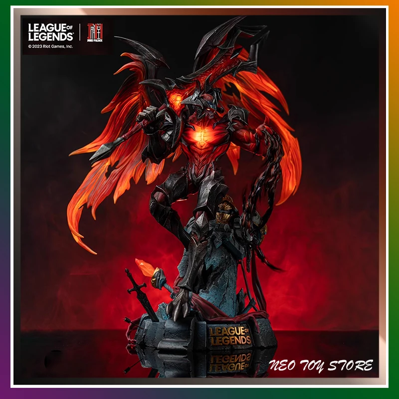 League Of Legends Game Figure The Darkin Blade·Aatrox luminate Action Figure Exquisite Room Decoration Christmas Gift