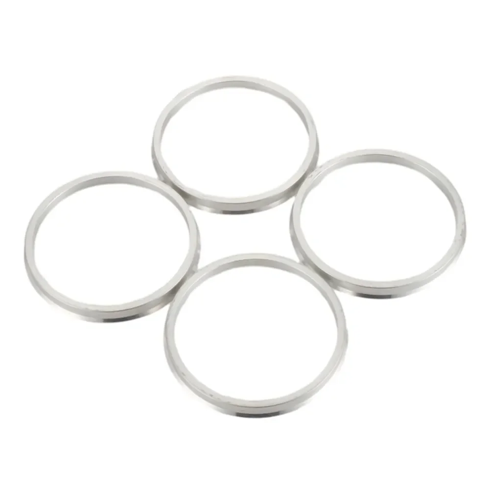 Say Goodbye To Wheel Wobbling Aluminum Hub Centric Rings  4pcs  64 1mm Car To 73 1mm Wheel Bore  Never Break  Perfect Centering