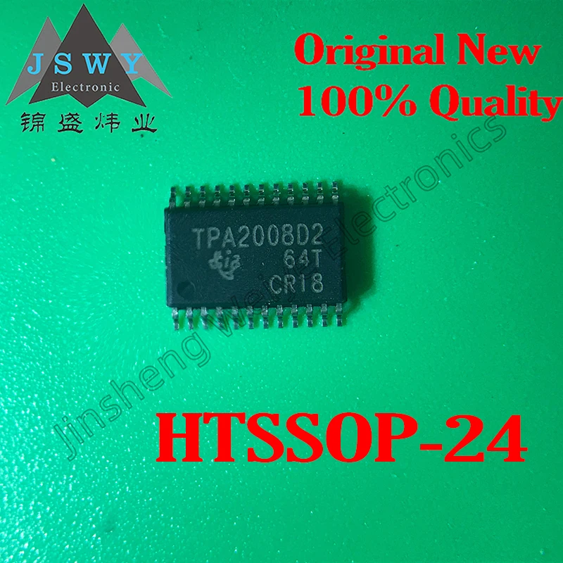 

5PCS TPA2008D2 TPA2008D2PWPR TPA2008D2PWP Audio Amplifier SMD HTSSOP24 100% Brand New Electronics