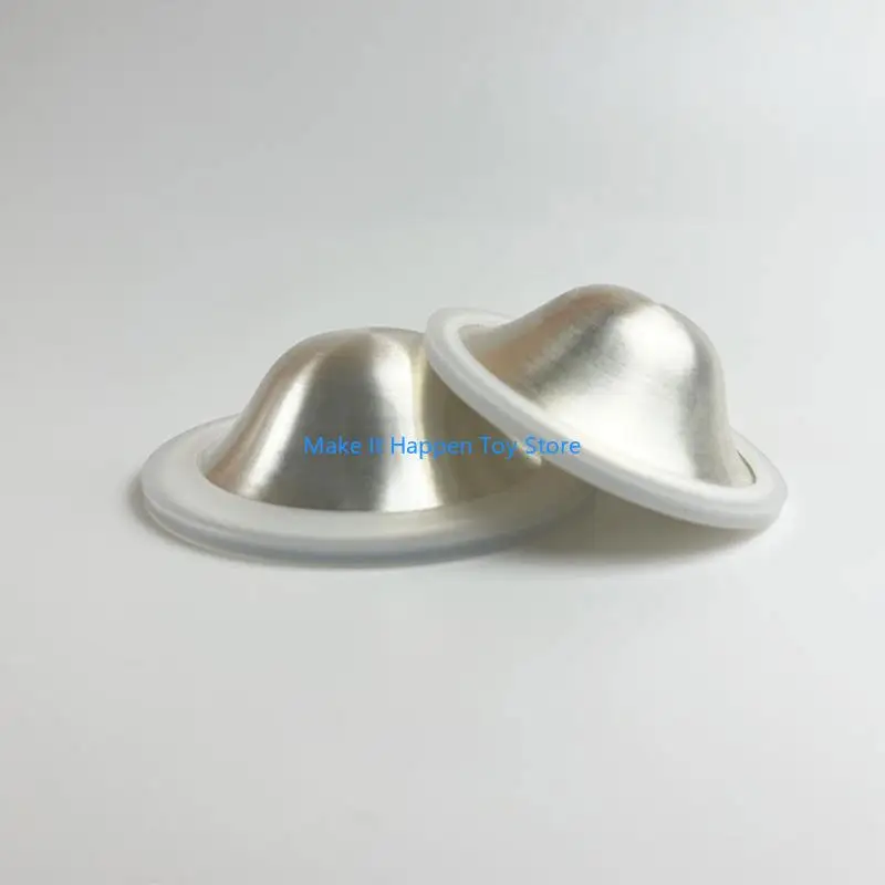 28EC Srebrne Ochraniacze na sutki Silikonowe kółko UltimateComfort do karmienia piersią