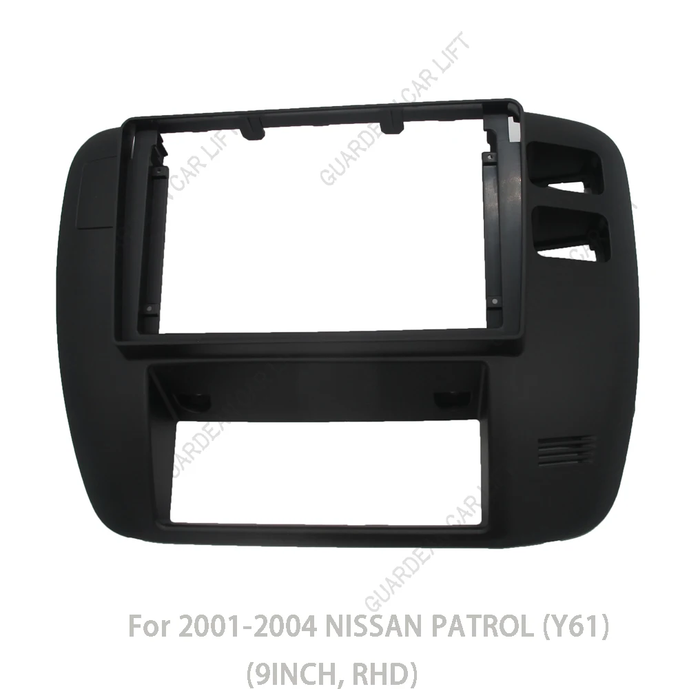 Per Nissan Patrol 1997-2005(9 pollici) autoradio fascas GPS MP5 lettore DVD Stereo Android 2 Din Head Unit Panel Dash Frame Trim Kit