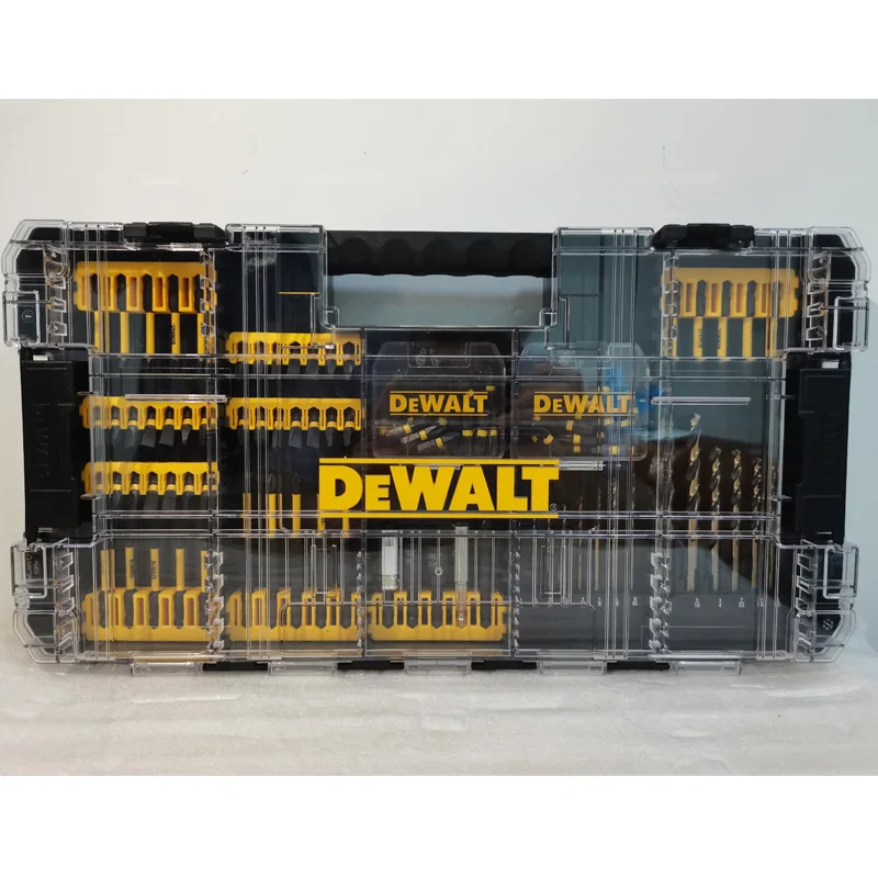 DEWALT Original Combination Drill Bit Set DT70758 DT71563 DWANGFT100SET Electric Screwdriver Twist Drill Bits Magnetic Holder