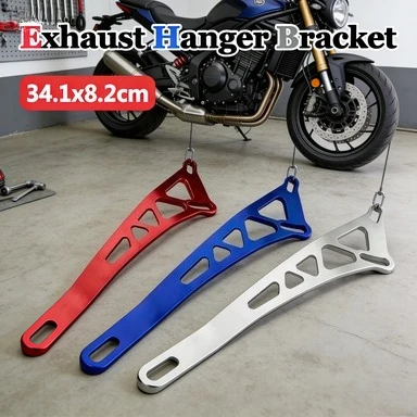 

Universal Motorcycle Modified Exhaust Pipe Bracket Compatible with Yamaha Y15 LC135