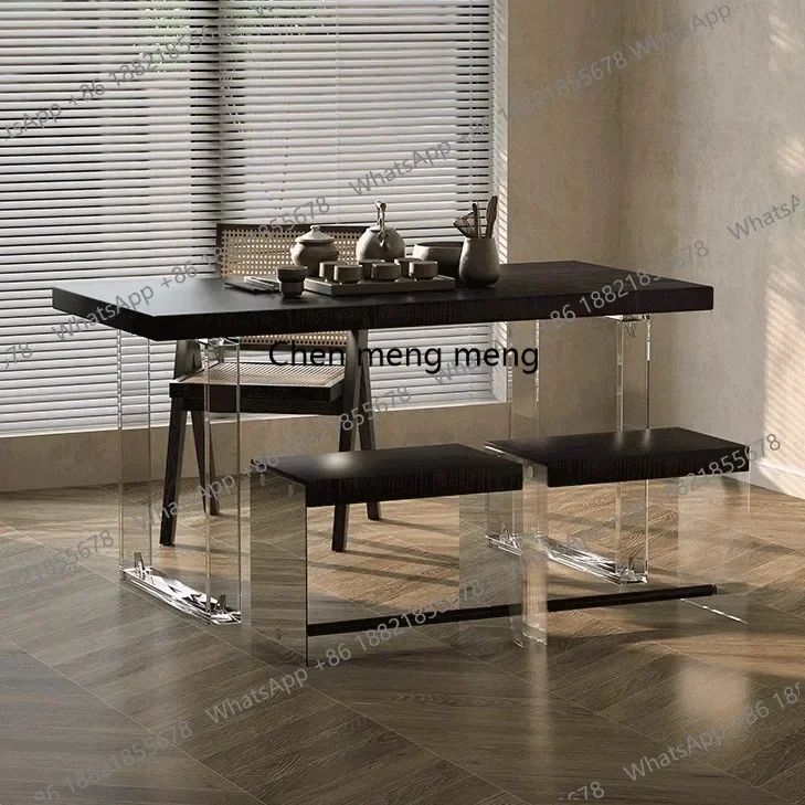 Hot sales Beauty Designer Dining Table Luxury Modern Italian Hotel Lobby Dining Table Organizer Serving Wood Mesas De Jantar Fur