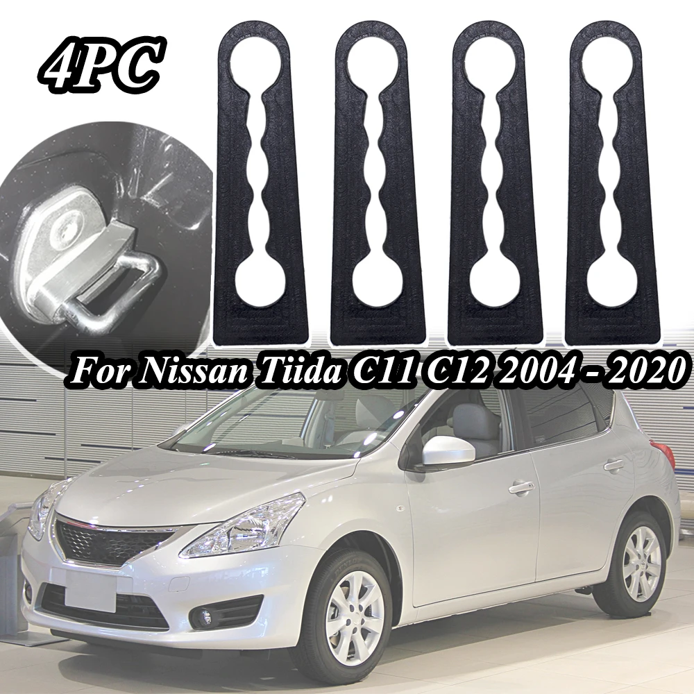 

For Nissan Tiida C11 C12 Latio Latio Door Lock Damper Buffer Deadener Seal Shock-Absorbing Damping Protector 2004 2010 2011 2012