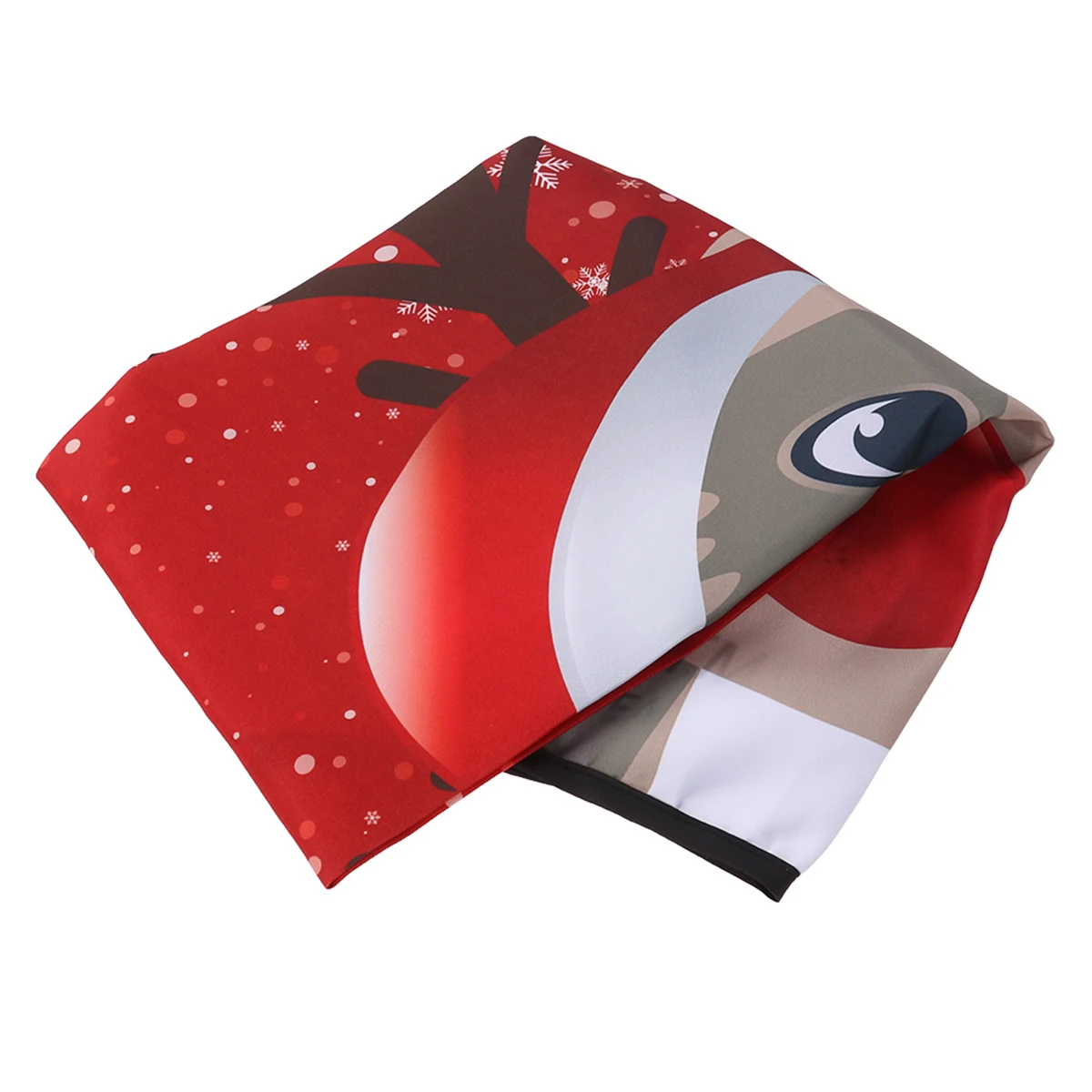 

Waterproof Christmas Apron Long Lasting Use Cooking Body Elk Head Baking Printed Cafe