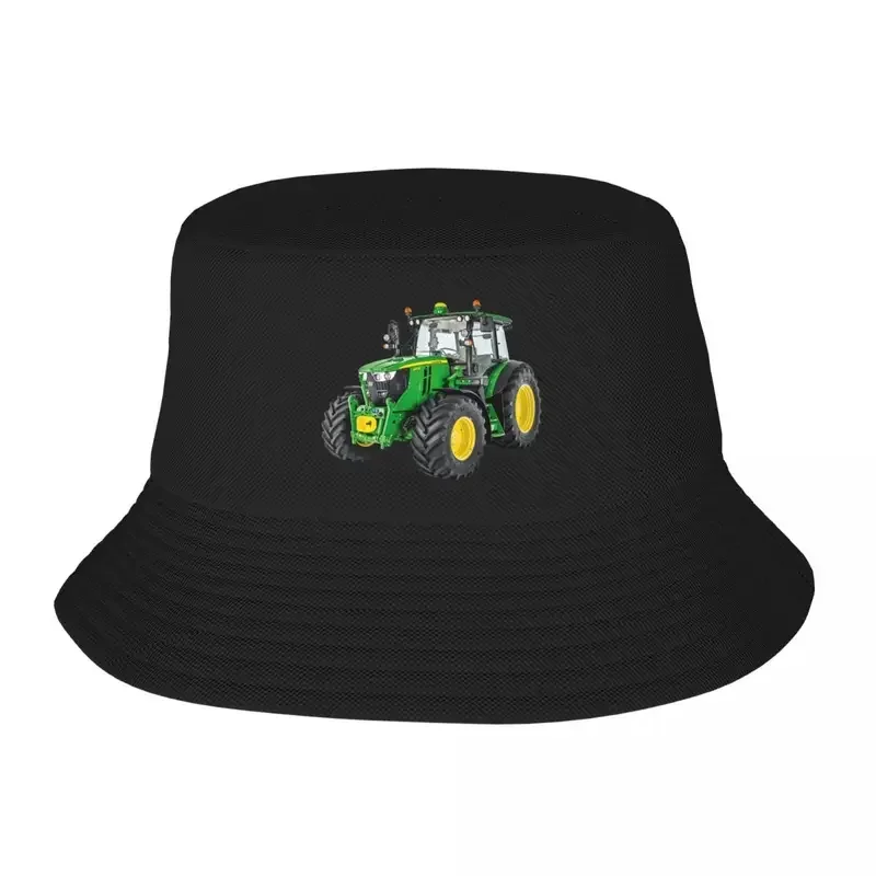 Custom Tractor Bucket Hat Men Women Beach Sun Summer Camping Fishing Cap