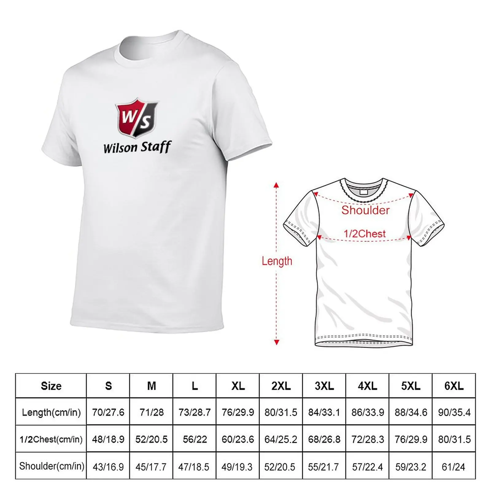 wilson staff golf T-Shirt man tshirt t shirt man cotton