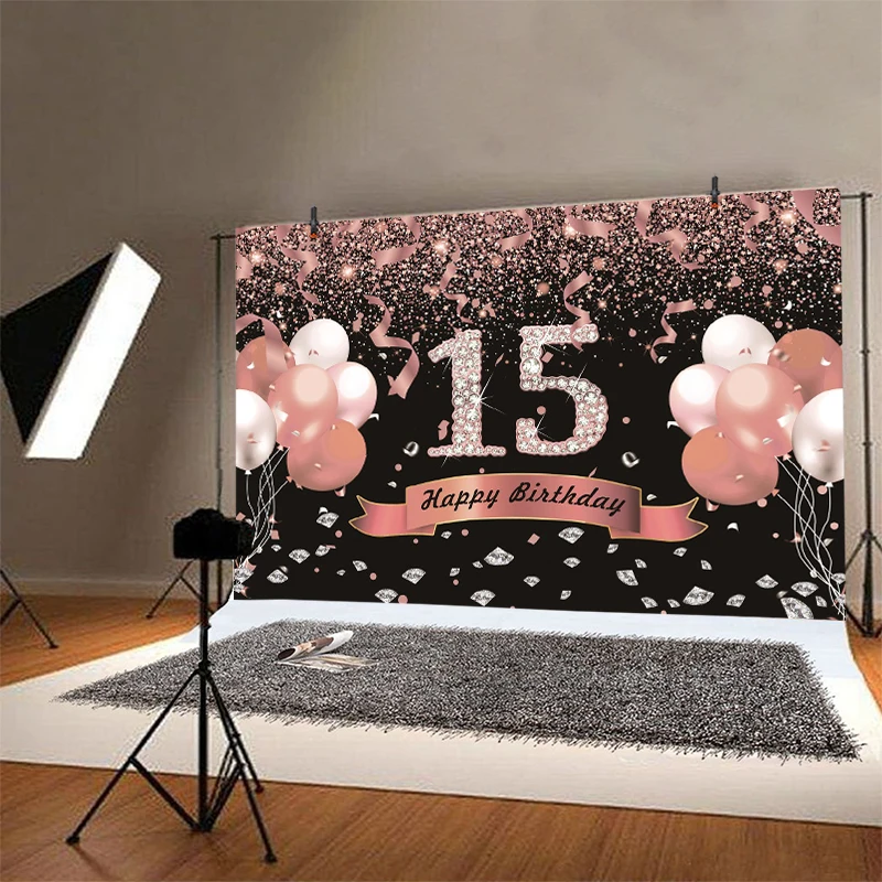 Фон для фотосъемки с изображением розового золота, 15 цветов