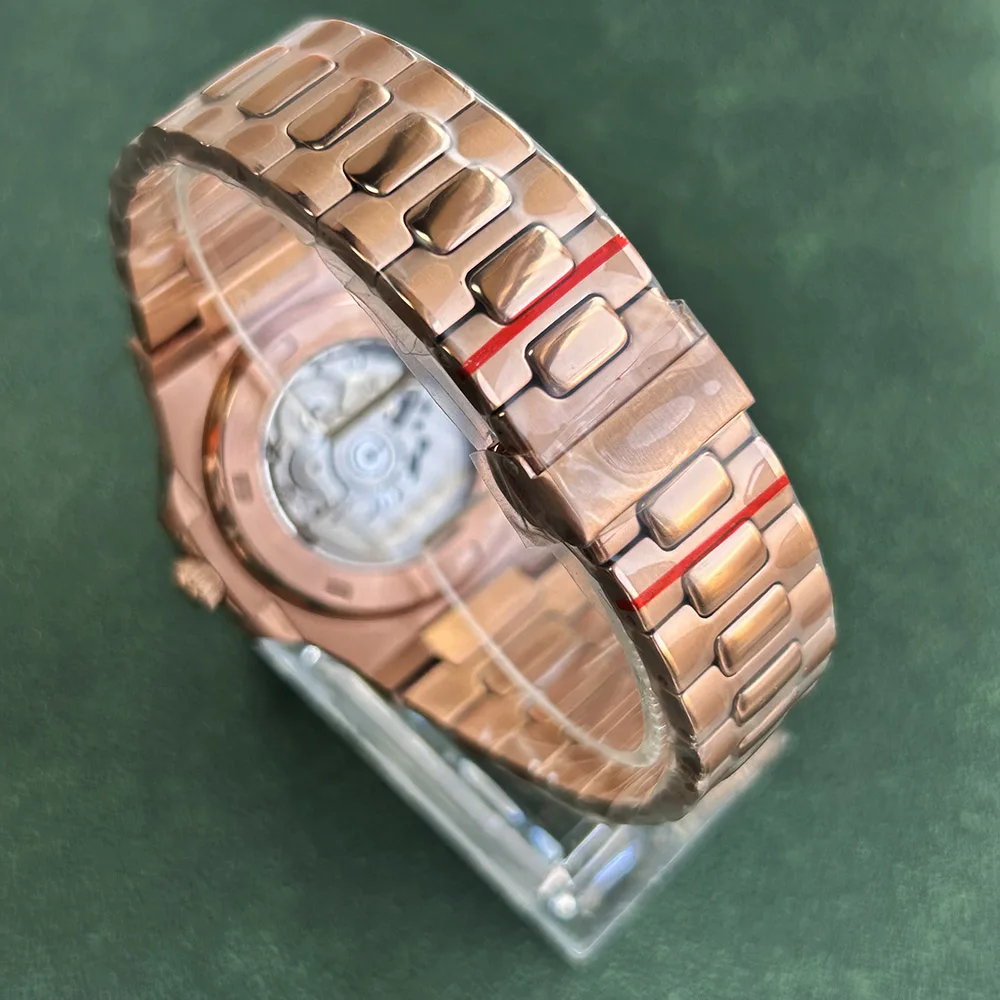 NH70 watch hollow dial watch men's watch stainless steel automatic mechanical watch NH70 movement sapphire glass ﻿