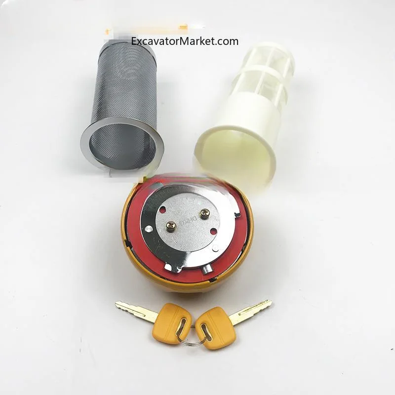 Xcmg Xe75d 80 60 135 150 210 335 Fuel Tank Cap Diesel Tank Cap Filter High Quality Excavator Accessories