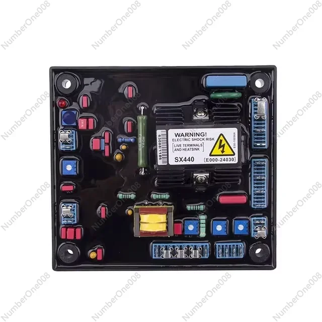

Высококачественный модуль AVR SX440, автоматический регулятор напряжения, красный стабилизатор мощности SX440 для электроники