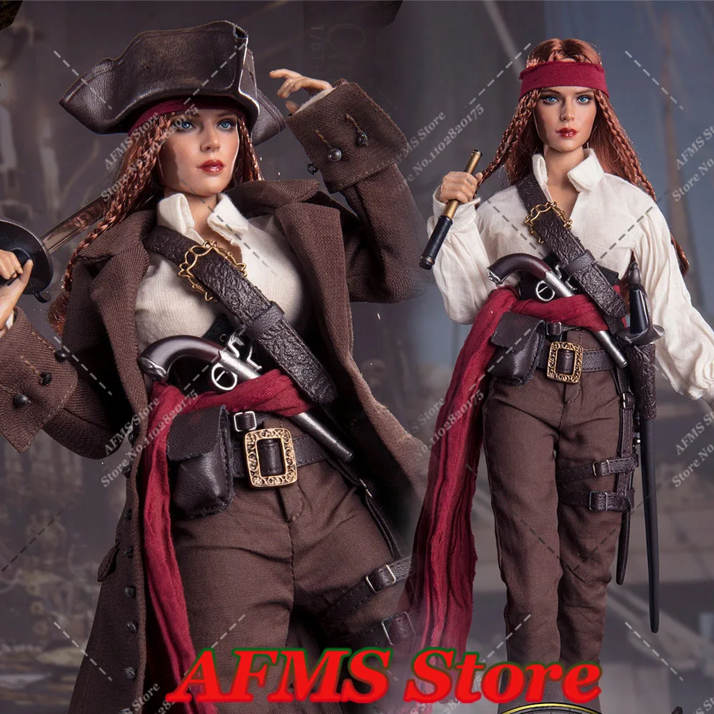 

BBK BBK017 1/6 Scale Collectible Figure Sophia Beauty Pirate Captain Full Set 12Inch Women Soldier Action Figure Model Toys