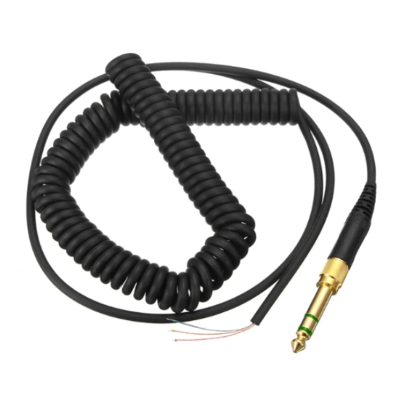 Headphone Adapter Replacement Spring Coil Cable for -Beyerdynamic DT 770 770PRO 990 990PRO Earphones