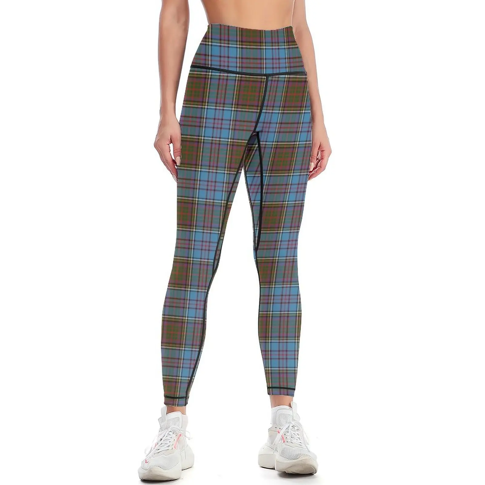 

Clan Anderson Tartan Scottish Plaid Pattern Leggings gym clothing Women's sports pants Sports pants woman Womens Leggings