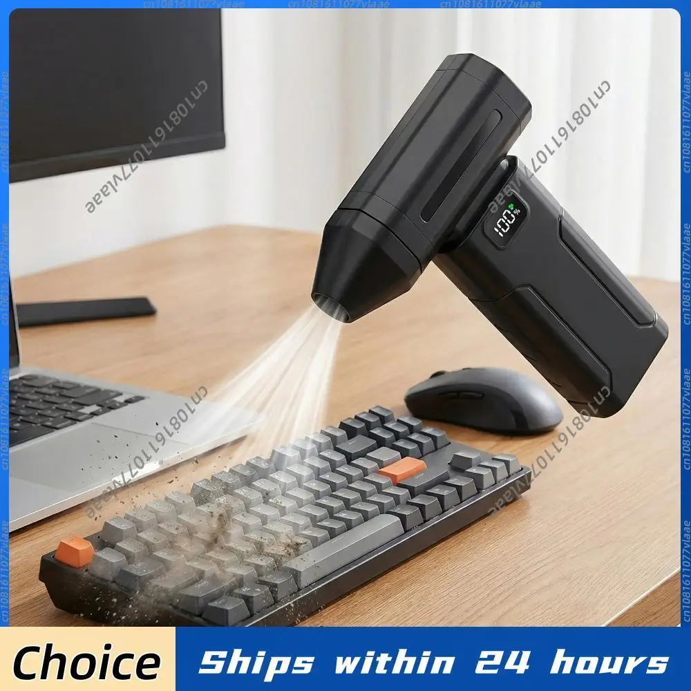 

Dust Blower 5-Speed Handheld Portable Dust Blower Electric Dryer 6000mAh Rechargeable for Car Computer Home Office Dust Cleaning