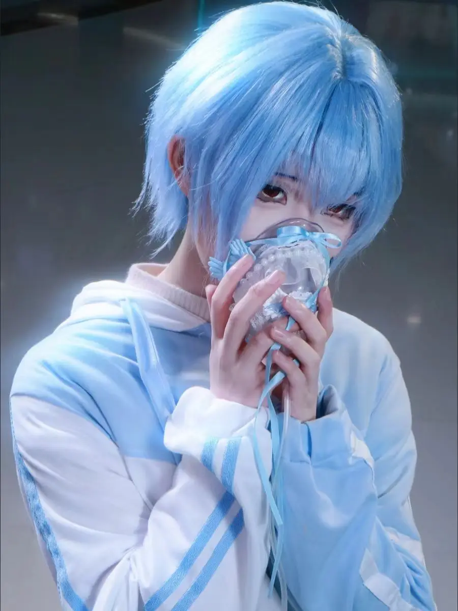 Lolita Y2K Girls Lace Bow Angel Wing Oxygen Mask Steampunk Transparent Pvc Breath Mask Cosplay Prop