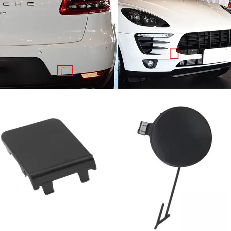 For Porsche Macan Turbo 2014-2017 Front/Rear Bumper Tow Hook Cap (Unpainter)