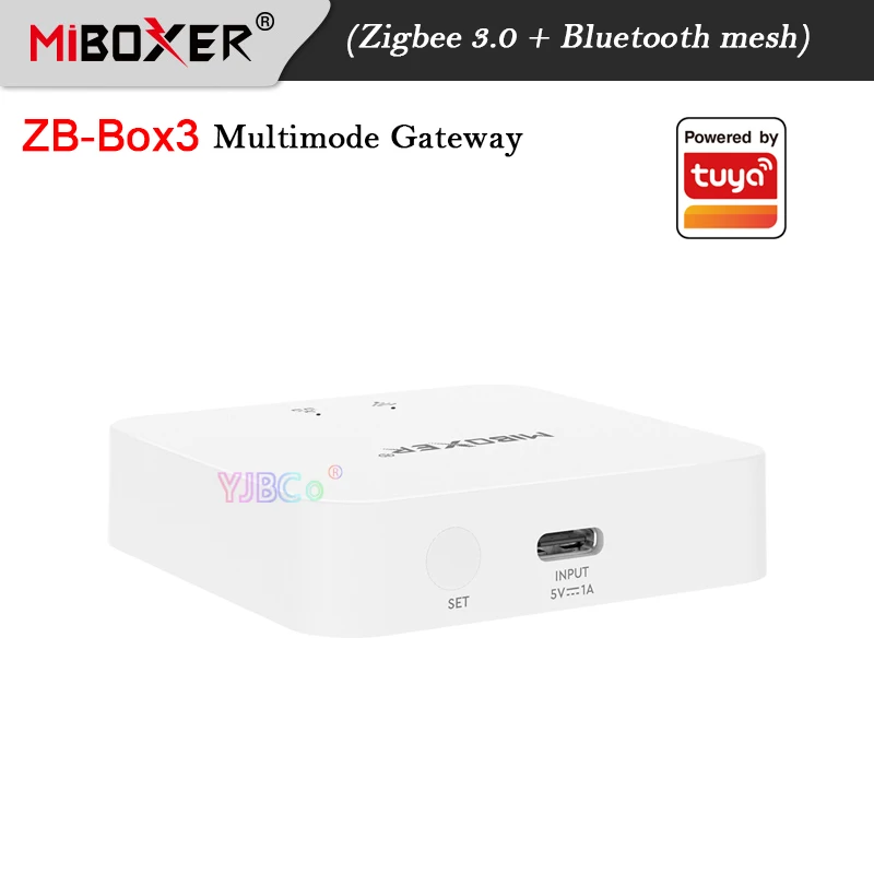 

Miboxer ZB-Box3 Zigbee 3.0 Bluetooth mesh Multimode Gateway WiFi Smart Controller Tuya App control/ voice control online upgrade