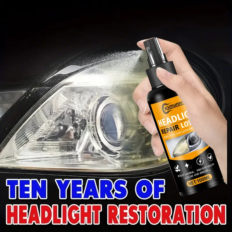 

Car Headlight Restorer Cream Oxidation Remover Scratch Repair Polish for Auto Headlight Lens Cleaning