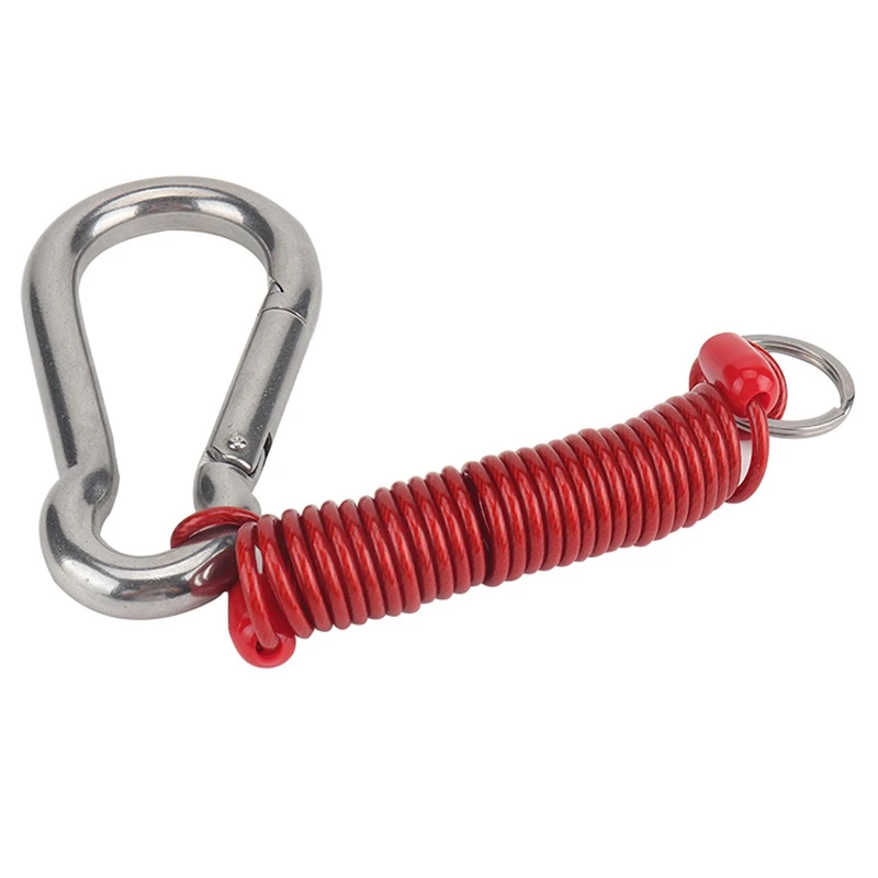 Trailer Spring Rope Safety Buckle,Zip 4 Foot Breakaway Cable 80-01-2140