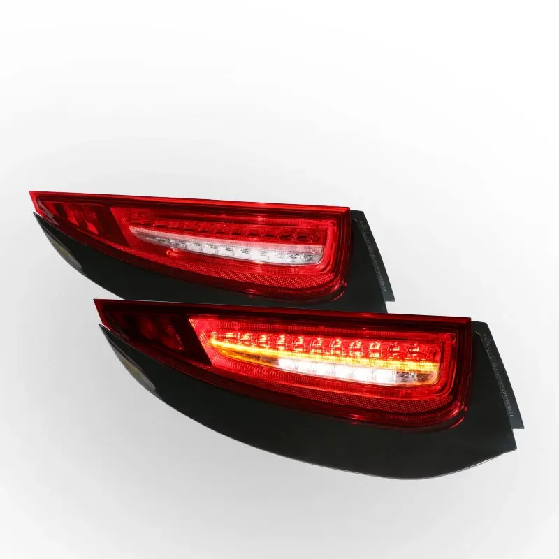 For Porsche 997.2 Old to New LED Taillight Assembly 09-11 Steering Brake Rear Tail Light Car Lamp Accessories