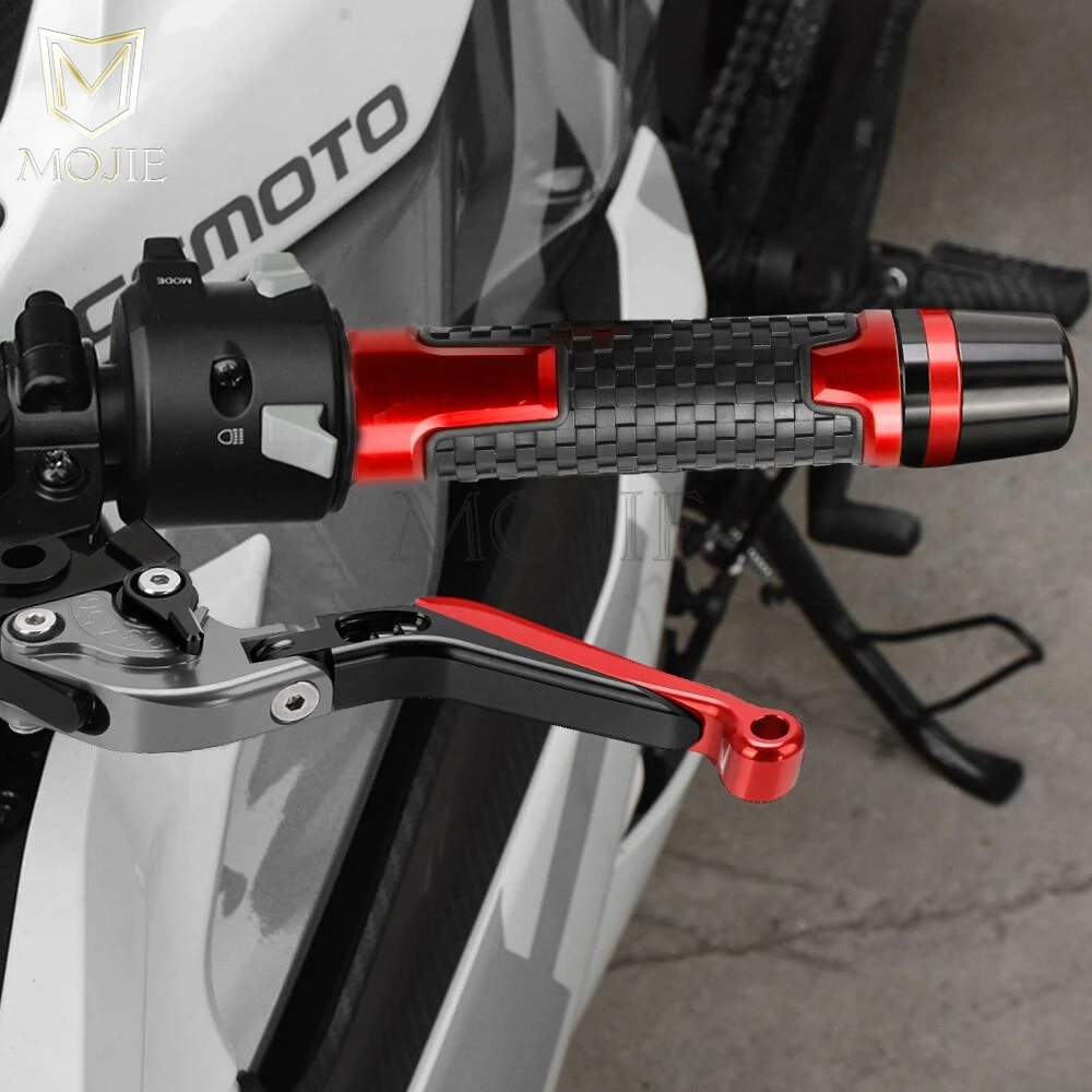 FOR SUZUKI DL650 VSTROM DL 650 V-STROM V Strom 2004-2010 Motorcycle Handlebar Grips Handle Ends Adjustable Brake Clutch Levers