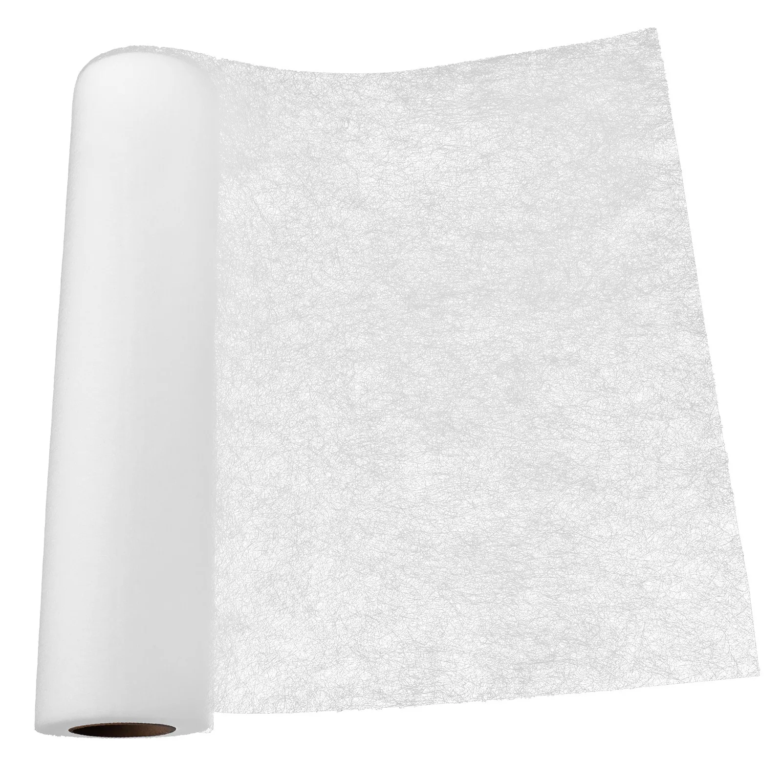 Entoilage thermocollant double face blanc non-tissé pour la couture, le quilting et les projets de bricolage – Tissu thermocollant à haute adhérence