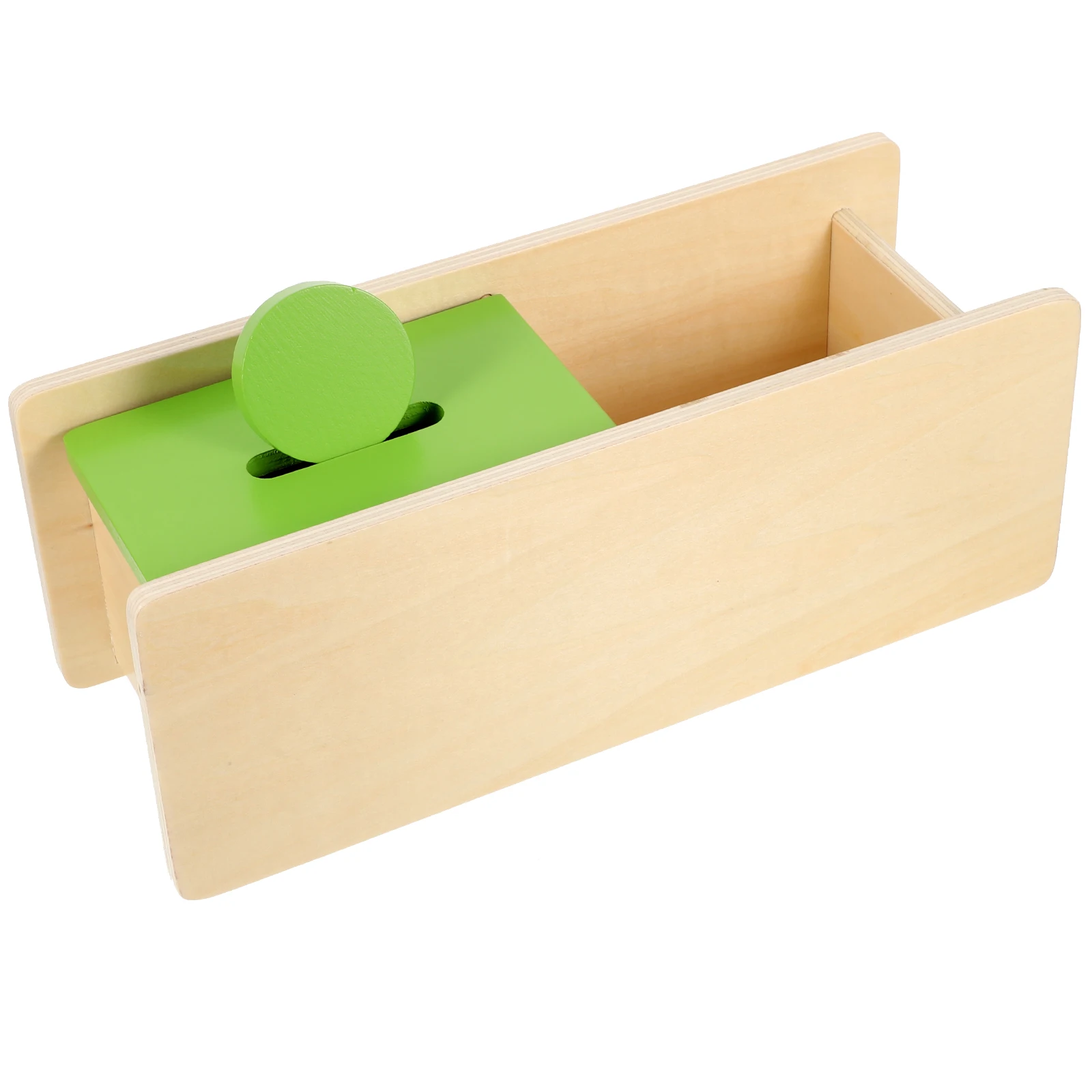 1 セット木製ベビーキッズ教育ドロップボックス幼児の微細運動スキル手と目の調整形状選別ボールドロップギフト