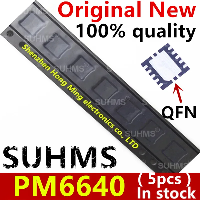Chipset PM6640, ST6640, 100%, QFN-10, 5 unidades, 6640 nuevo
