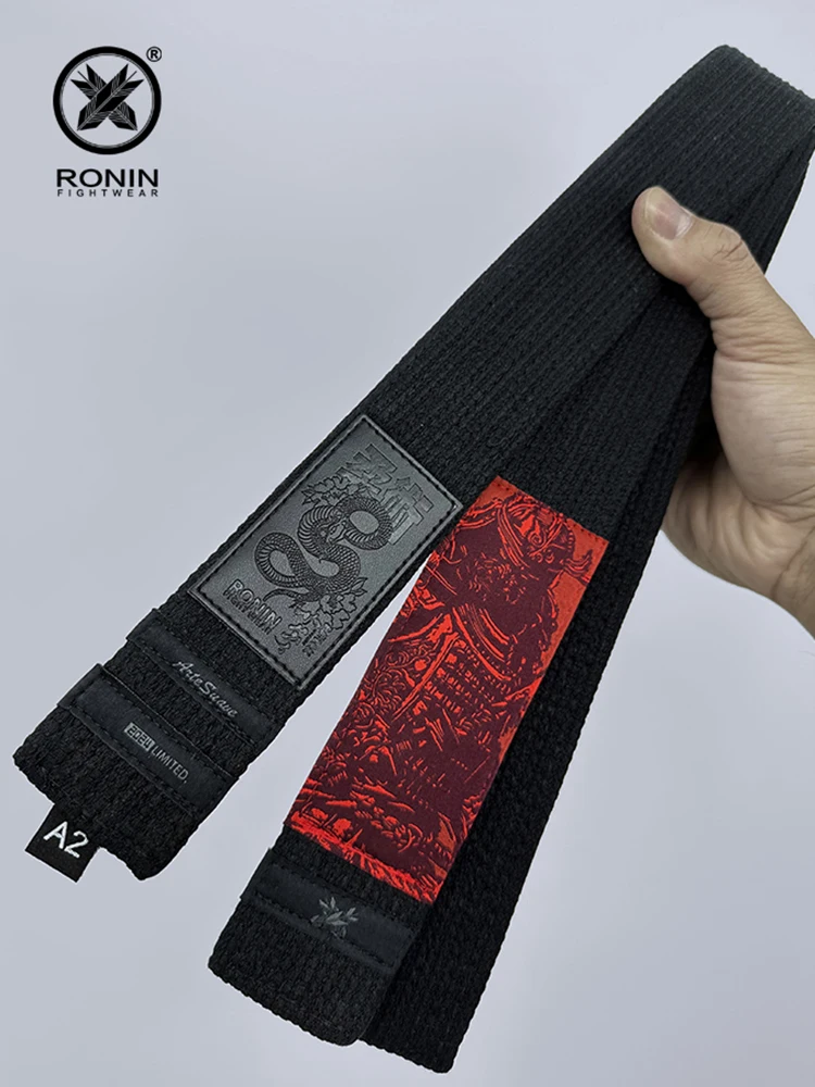 Cinturón de Judo de Algodón Puro, Cinturón de Jiu-Jitsu Brasileño BlaWor, Cinturón de BJJ Ronin, Cinturón de Artes Marciales, Cinturón de Entrenamiento Deportivo