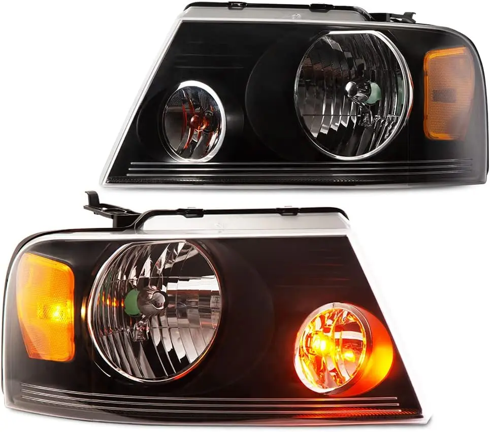

Фара в сборе, совместимая с Ford F150 2004 2005 2006 2007 2008/подходит для Lincoln Mark LT 2006-2008 годов со стороны водителя и пассажира