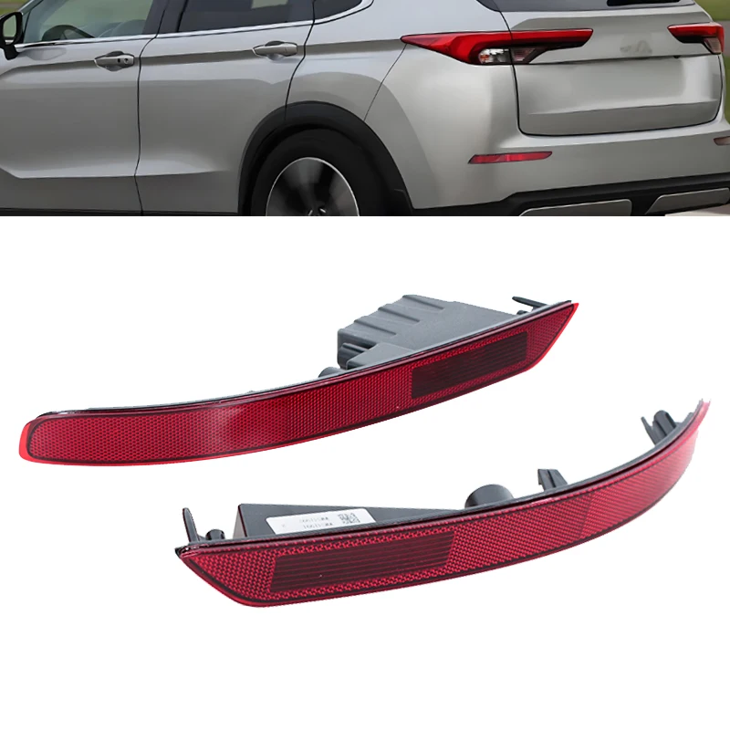 

Car Rear Bumper Reflector For Mitsubishi Outlander 2023 Rear Bumper Signal Light Reflectors Replacement
