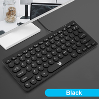 Mini Wired Keyboard 78 Keys USB Gamer PC keypad Ergonomic Office home Computer Keyboard Gaming For PC Laptop Keyboard Notebook