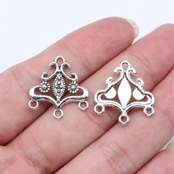 WYSIWYG 20pcs 20x21mm 2 Colors Earring Connector Pendant For DIY Jewelry Making Handmade Jewelry Craft Findings