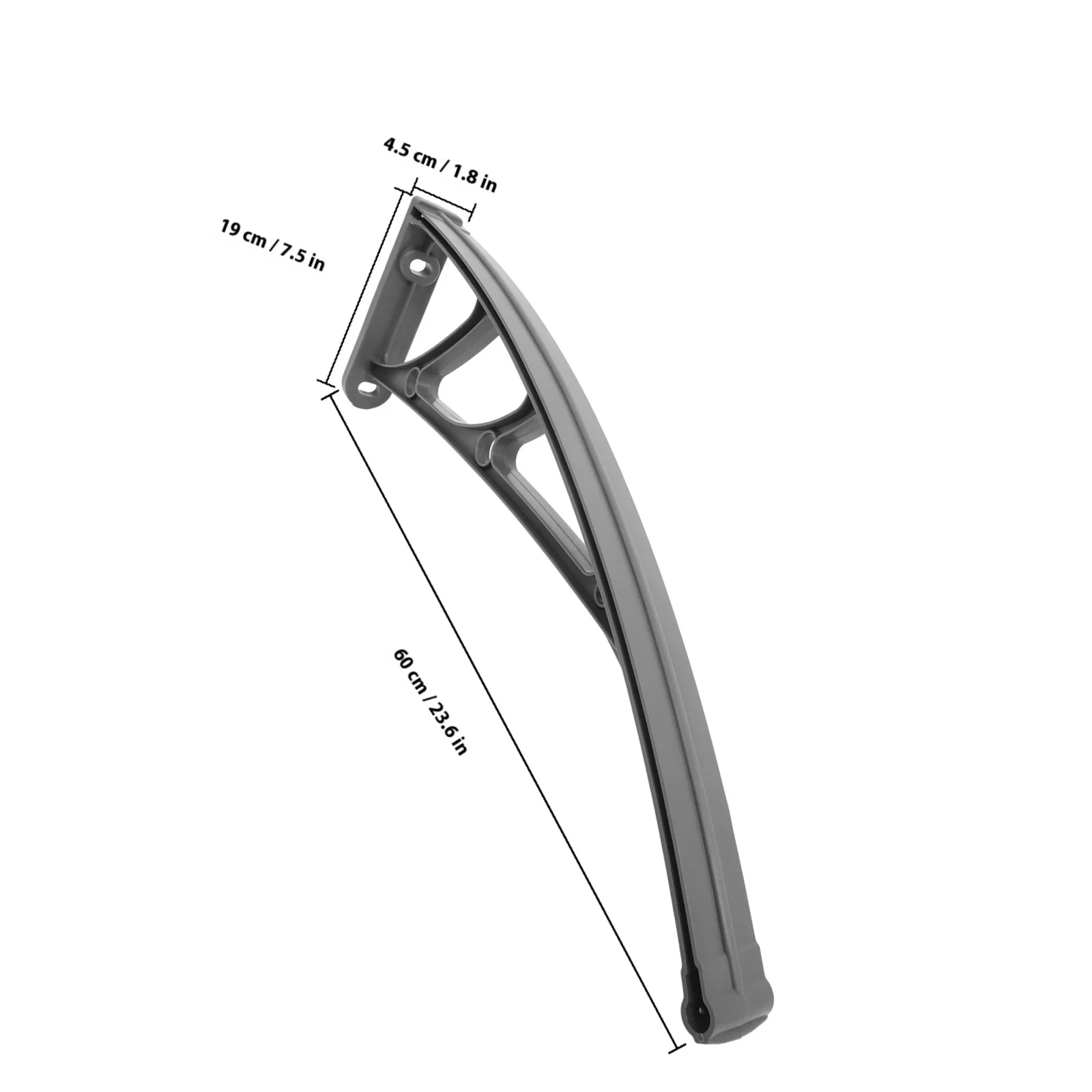 Soporte de toldo reforzado con PVC, soporte duradero para exteriores para puerta, dosel, ventana, toldos de Patio, Manual retráctil motorizado