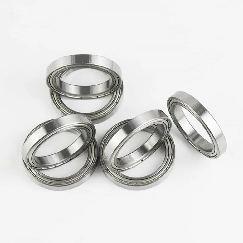 2 Pcs Thin Walled Deep Groove Ball Bearing Single Row 6800 6801 6802 6803 6804 6805 6806 6807-6810zz