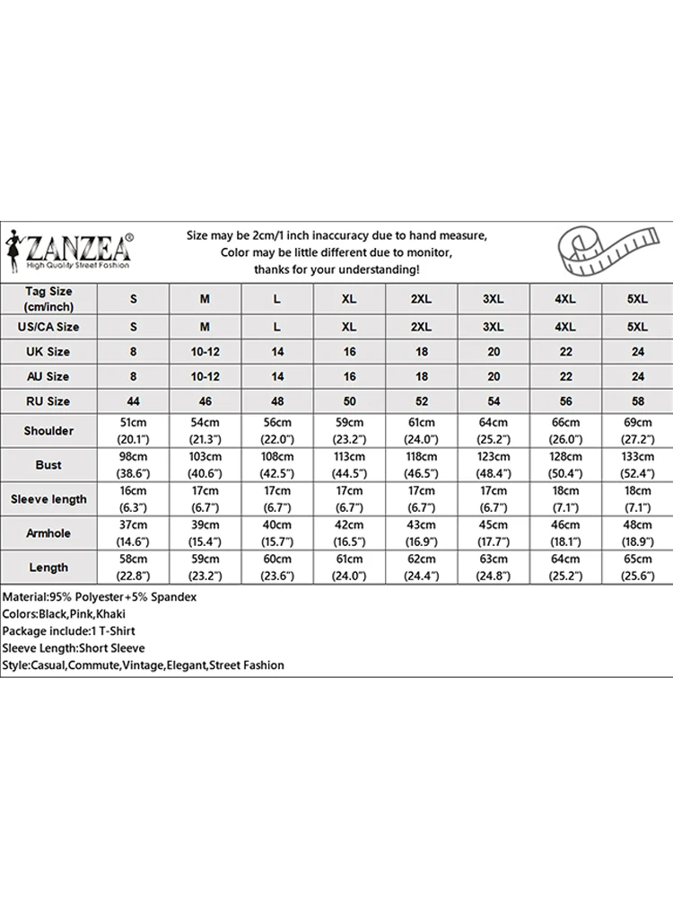 ZANZEA Vrouwen Koreaanse T-shirts Zomer Kant Tees 2025 Mode Korte Mouw O-hals Patchwork Casual T-shirts Losse Oversized Shirts